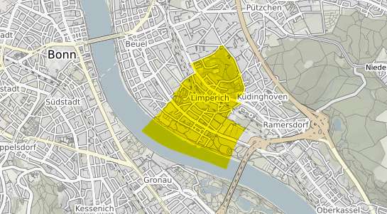 Immobilienpreisekarte Bonn Limperich