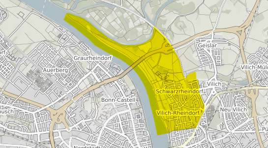 Immobilienpreisekarte Bonn Vilich