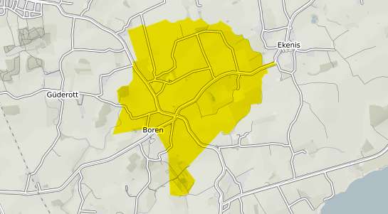 Immobilienpreisekarte Boren Kiesby