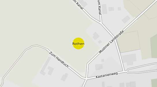 Immobilienpreisekarte Borkow Rothen