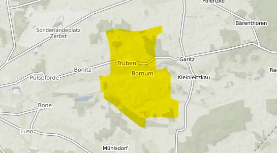 Immobilienpreisekarte Bornum Bornum