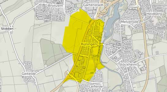 Immobilienpreisekarte Braunschweig Rüningen