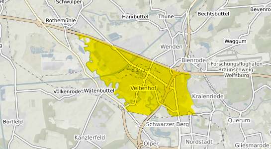 Immobilienpreisekarte Braunschweig Veltenhof