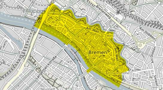 Immobilienpreisekarte Bremen Altstadt