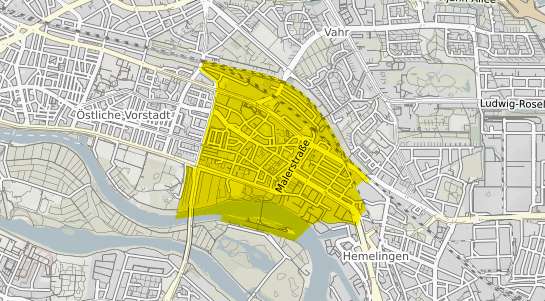 Immobilienpreisekarte Bremen Hastedt