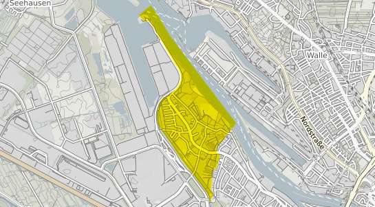 Immobilienpreisekarte Bremen Rablinghausen