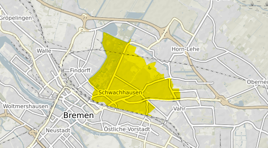 Immobilienpreisekarte Bremen Schwachhausen