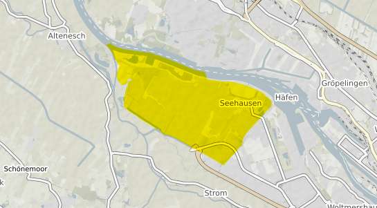 Immobilienpreisekarte Bremen Seehausen