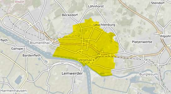 Immobilienpreisekarte Bremen Vegesack