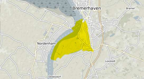 Immobilienpreisekarte Bremerhaven Fischereihafen