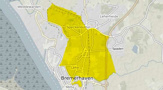 Immobilienpreisekarte Bremerhaven Lehe