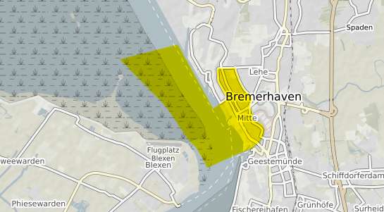 Immobilienpreisekarte Bremerhaven Mitte