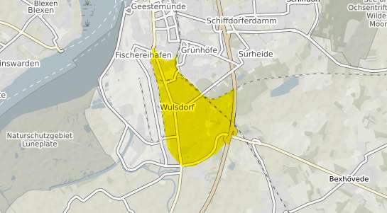 Immobilienpreisekarte Bremerhaven Wulsdorf