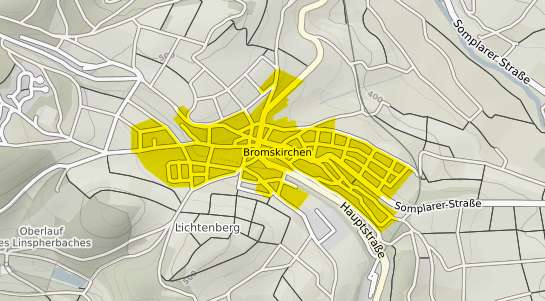 Immobilienpreisekarte Bromskirchen Bromskirchen