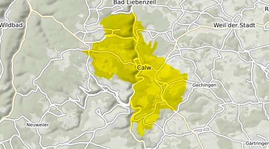 Immobilienpreisekarte Calw Calw