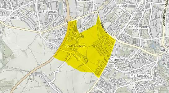 Immobilienpreisekarte Chemnitz Stelzendorf