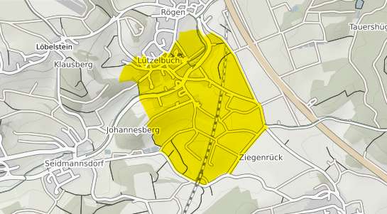 Immobilienpreisekarte Coburg L&uuml;tzelbuch