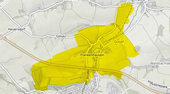 Immobilienpreisekarte Crimmitschau Frankenhausen