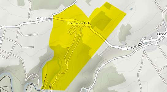 Immobilienpreisekarte Crispendorf Erkmannsdorf