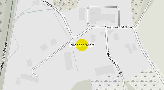 Immobilienpreisekarte Dassow Prieschendorf