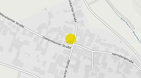 Immobilienpreisekarte Dietersheim Beerbach
