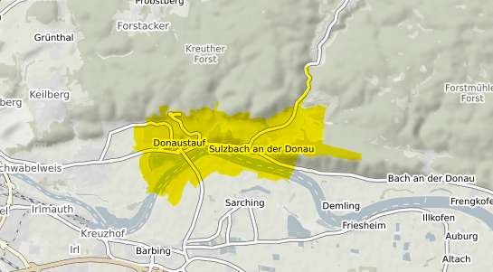 Immobilienpreisekarte Donaustauf Donaustauf