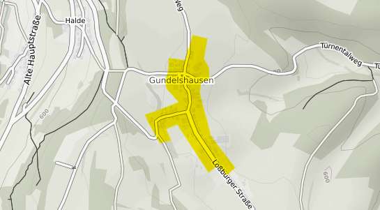 Immobilienpreisekarte Dornhan Gundelshausen