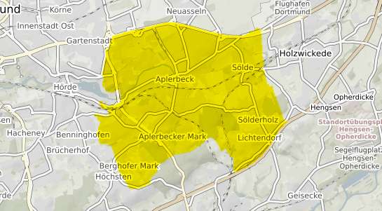 Immobilienpreisekarte Dortmund Aplerbeck