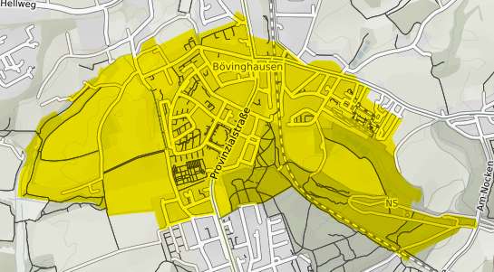Immobilienpreisekarte Dortmund Bövinghausen