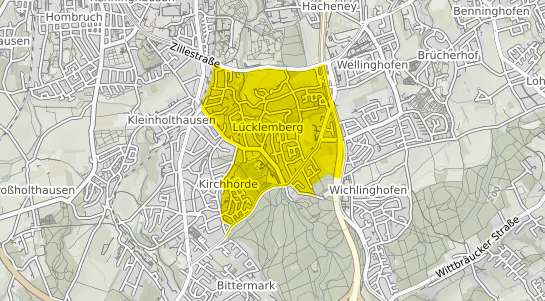 Immobilienpreisekarte Dortmund L&uuml;cklemberg