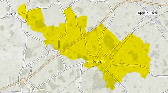 Immobilienpreisekarte D&uuml;lmen Buldern