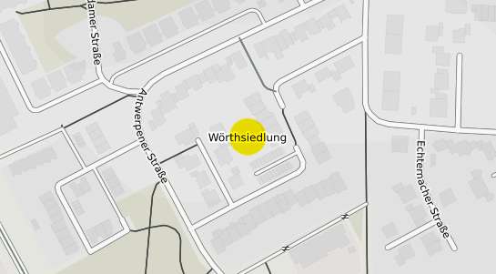 Immobilienpreisekarte D&uuml;ren W&ouml;rthsiedlung