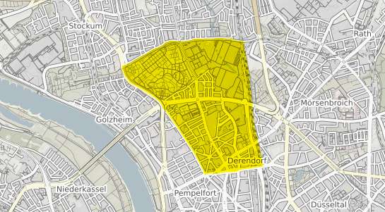 Immobilienpreisekarte Düsseldorf Derendorf