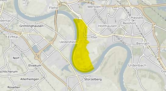 Immobilienpreisekarte Düsseldorf Himmelgeist