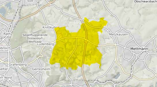 Immobilienpreisekarte Düsseldorf Hubbelrath