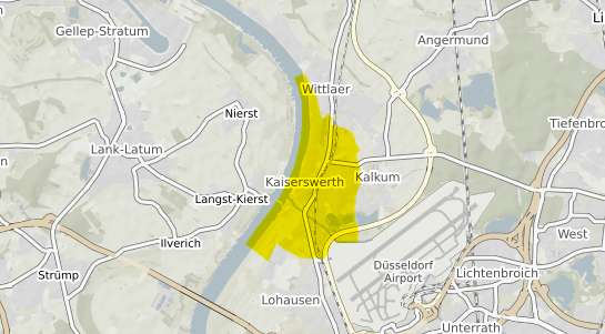 Immobilienpreisekarte Düsseldorf Kaiserswerth