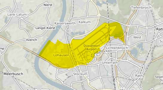 Immobilienpreisekarte Düsseldorf Lohausen