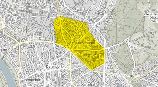 Immobilienpreisekarte Düsseldorf Mörsenbroich