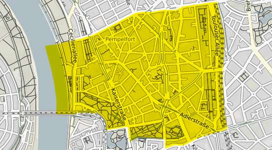 Immobilienpreisekarte Düsseldorf Pempelfort