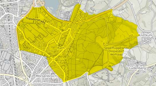 Immobilienpreisekarte Düsseldorf Rath