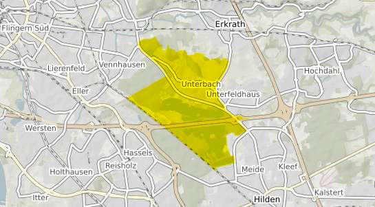 Immobilienpreisekarte Düsseldorf Unterbach