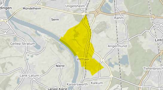 Immobilienpreisekarte Düsseldorf Wittlär