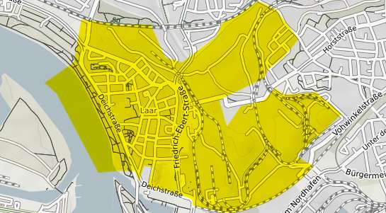 Immobilienpreisekarte Duisburg Laar