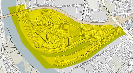 Immobilienpreisekarte Duisburg Neuenkamp
