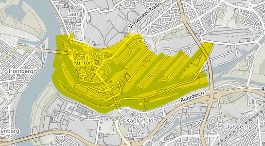 Immobilienpreisekarte Duisburg Ruhrort
