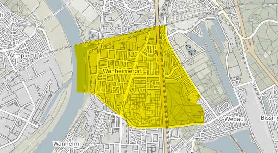 Immobilienpreisekarte Duisburg Wanheimerort