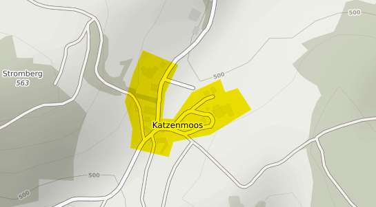 Immobilienpreisekarte Elzach Katzenmoos