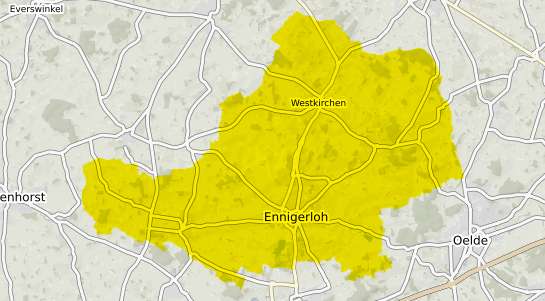 Immobilienpreisekarte Ennigerloh Ennigerloh
