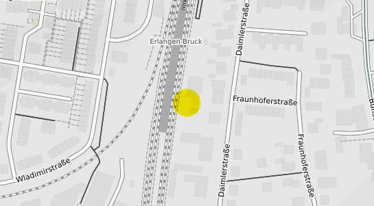 Immobilienpreisekarte Erlangen Bruck