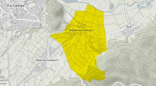 Immobilienpreisekarte Eschwege Niederdünzebach